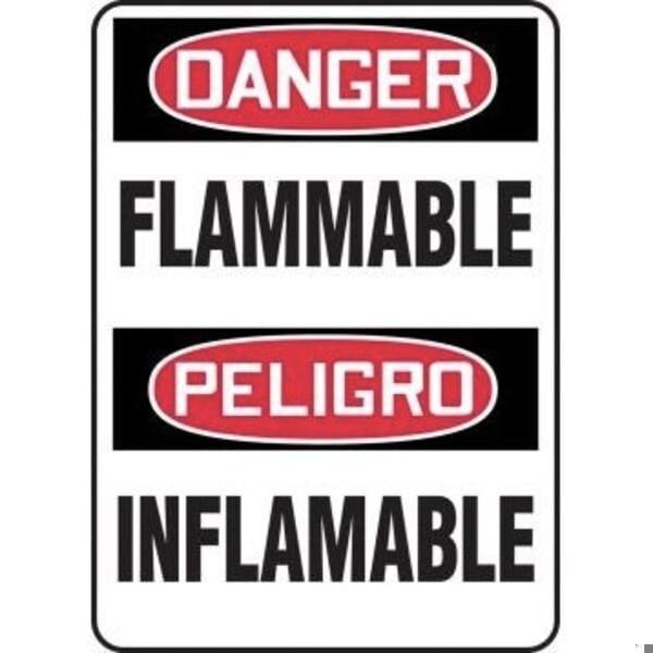 Accuform BILINGUAL OSHA DANGER Safety Sign SBMCHL231VP SBMCHL231VP - main